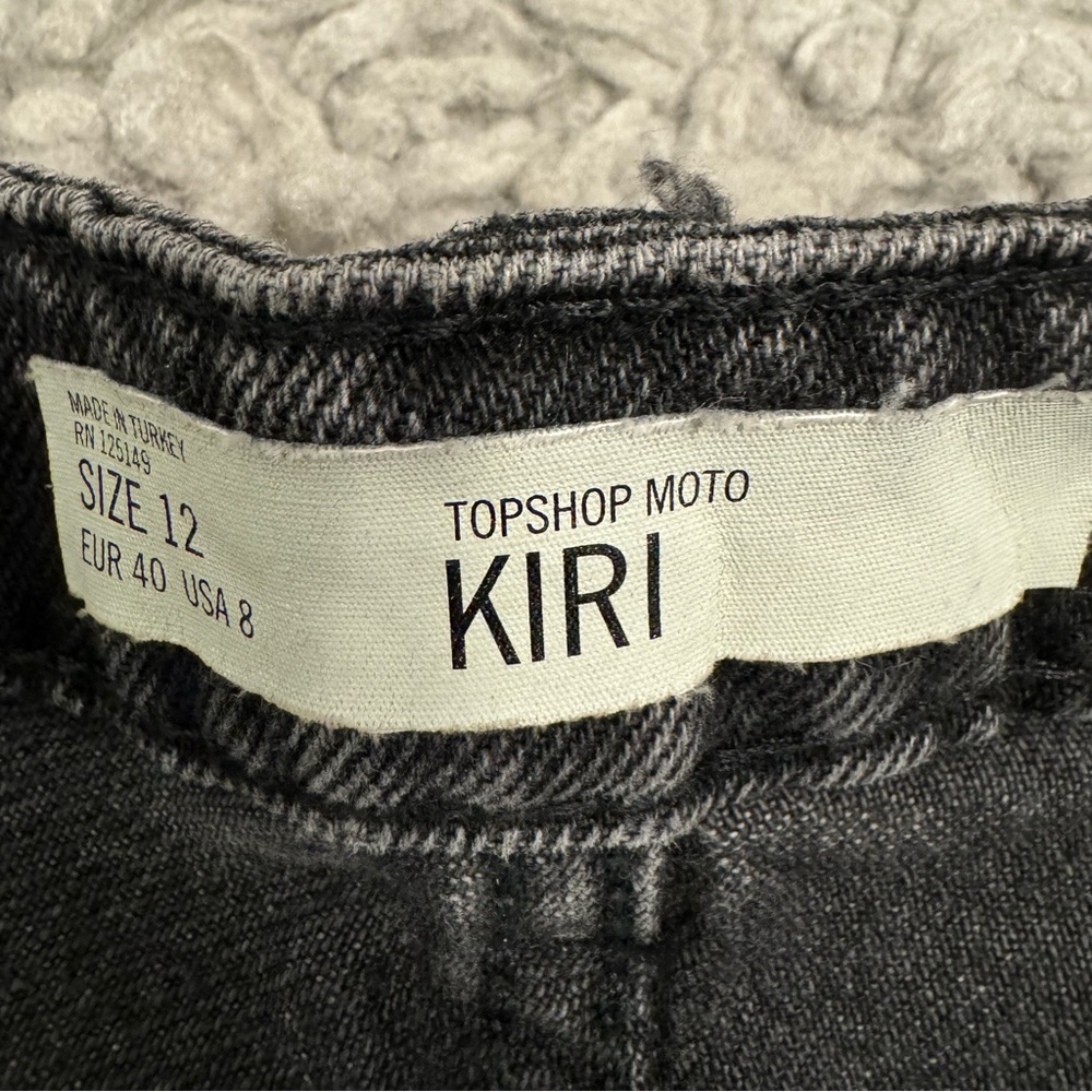 Top Shop High Waisted Jean Shorts